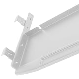 Maxbell Keyboard Tray Under Desk Keyboard Organizer Metal for Typing Keyboard Holder Gray