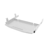 Maxbell Keyboard Tray Under Desk Keyboard Organizer Metal for Typing Keyboard Holder Gray Beam Type
