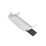 Maxbell Keyboard Tray Under Desk Keyboard Organizer Metal for Typing Keyboard Holder Gray w Mouse Board