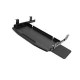 Maxbell Keyboard Tray Under Desk Keyboard Organizer Metal for Typing Keyboard Holder Black Beam w Mouse