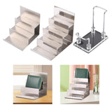 Maxbell Purse Closet Organizer Multi Tiers Wallet Rack for Countertop Boutique Store 17cmx16cmx15cm