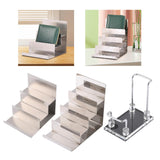 Maxbell Purse Closet Organizer Multi Tiers Wallet Rack for Countertop Boutique Store 17cmx16cmx15cm