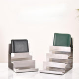 Maxbell Purse Closet Organizer Multi Tiers Wallet Rack for Countertop Boutique Store 17cmx16cmx15cm