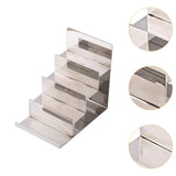 Maxbell Purse Closet Organizer Multi Tiers Wallet Rack for Countertop Boutique Store 22cmx21.5cmx15cm