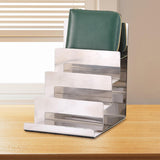 Maxbell Purse Closet Organizer Multi Tiers Wallet Rack for Countertop Boutique Store 22cmx21.5cmx15cm