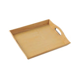 Maxbell Wooden Rectangular Serving Tray Wood Plate for Tea House Kitchen Dining Room Wood