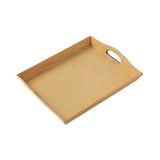 Maxbell Wooden Rectangular Serving Tray Wood Plate for Tea House Kitchen Dining Room Wood