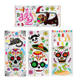 Maxbell 40 Pieces Mexican Day of The Dead Gift Bags Packaging Bags Small Cookie Bags