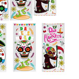 Maxbell 40 Pieces Mexican Day of The Dead Gift Bags Packaging Bags Small Cookie Bags