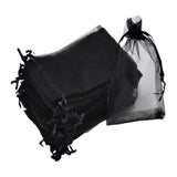 Maxbell 100Pcs Halloween Gift Bag with Drawstring Decor Candy Bag for Party Supplies