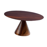 Maxbell Round Cake Stand Elegant Cake Stand Display for Anniversary Event Countertop 21cmx21cmx10cm