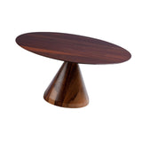 Maxbell Round Cake Stand Elegant Cake Stand Display for Anniversary Event Countertop 21cmx21cmx10cm