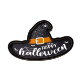 Maxbell Halloween Serving Tray Witch Hat Shaped Dessert Tray for Biscuits Home Cafes