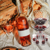 Maxbell Drink Dispenser Craft Transparent 6 Pourer for Game Beverage Party