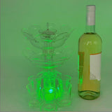 Maxbell Drink Dispenser Craft Transparent 6 Pourer for Game Beverage Party