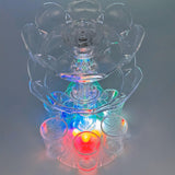 Maxbell Drink Dispenser Craft Transparent 6 Pourer for Game Beverage Party