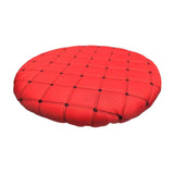 Maxbell Round Bar Stool Cover Soft AntiSlip Fashion Slipcover for Office Chairs Home Red