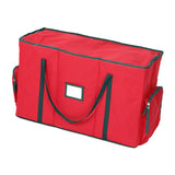 Maxbell Xmas Storage Container Carrying Bag Figurines Christmas Ornament Storage Box