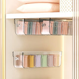 Maxbell Underwear Storage Box Wall Mounted for Handkerchiefs Storing Panties Kitchen