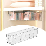 Maxbell Underwear Storage Box Wall Mounted for Handkerchiefs Storing Panties Kitchen