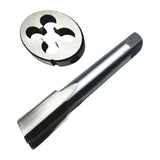 Maxbell Metric Tap and Die Set Alloy Practical Screw Tap and Round Threading Die Set