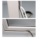 Maxbell Weather Strip Strong Stickiness Waterproof Dustproof Window Door Seal Strip Gray