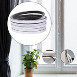 Maxbell Weather Strip Strong Stickiness Waterproof Dustproof Window Door Seal Strip Gray