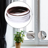 Maxbell Weather Strip Strong Stickiness Waterproof Dustproof Window Door Seal Strip Brown