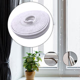 Maxbell Weather Strip Strong Stickiness Waterproof Dustproof Window Door Seal Strip White