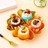 Maxbell Serving Tray Display Platter Snack Tea Tray for Housewarming Bedroom Wedding