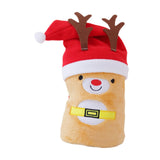 Maxbell Throw Blanket Warm Cartoon Christmas Winter Blankets Decorative Wrap Blanket Elf
