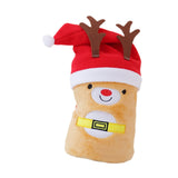 Maxbell Throw Blanket Warm Cartoon Christmas Winter Blankets Decorative Wrap Blanket Elf