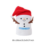 Maxbell Throw Blanket Warm Cartoon Christmas Winter Blankets Decorative Wrap Blanket Snowman