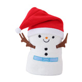 Maxbell Throw Blanket Warm Cartoon Christmas Winter Blankets Decorative Wrap Blanket Snowman