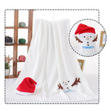 Maxbell Throw Blanket Warm Cartoon Christmas Winter Blankets Decorative Wrap Blanket Snowman