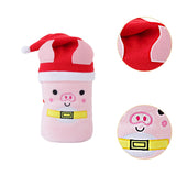 Maxbell Throw Blanket Warm Cartoon Christmas Winter Blankets Decorative Wrap Blanket Piggy