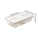 Maxbell Under Desk Drawer Kitchen Utensil Organizer with Drain Holes Storage Drawers