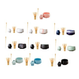Maxbell Matcha Tea Set Gift for Tea Lovers Handcrafted Bamboo Matcha Whisk and Stand White