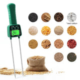 Maxbell Grain Hygrometer Digital Compact Hay Moisture Tester for Rice Bean Paddy