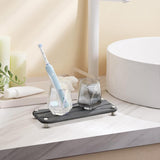 Maxbell 2x Organizer Trays Fashion Sink Caddy Organizer for Countertop Bedroom Plant