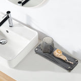 Maxbell 2x Organizer Trays Fashion Sink Caddy Organizer for Countertop Bedroom Plant