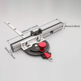 Maxbell Table Saw Miter Gauge System Kit Multifunctional Sawing Assembly Angle Ruler