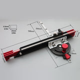 Maxbell Table Saw Miter Gauge System Kit Multifunctional Sawing Assembly Angle Ruler