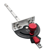 Maxbell Table Saw Miter Gauge System Kit Multifunctional Sawing Assembly Angle Ruler