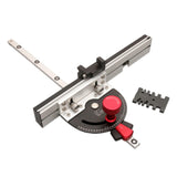 Maxbell Table Saw Miter Gauge System Kit Multifunctional Sawing Assembly Angle Ruler