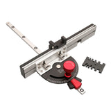 Maxbell Table Saw Miter Gauge System Kit Multifunctional Sawing Assembly Angle Ruler