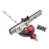 Maxbell Table Saw Miter Gauge System Kit Multifunctional Sawing Assembly Angle Ruler