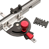 Maxbell Table Saw Miter Gauge System Kit Multifunctional Sawing Assembly Angle Ruler