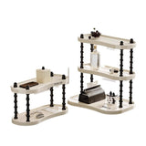 Maxbell Counter Organizer Stand Makeup Organizer Countertop for Bathroom Living Room Rectangle 3Layer25cm