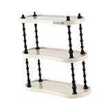 Maxbell Counter Organizer Stand Makeup Organizer Countertop for Bathroom Living Room Rectangle 3Layer16cm